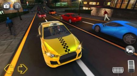 跑车出租车模拟器游戏